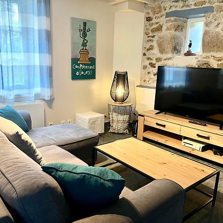 Villa PENTY DU BELOU, cozy, en pleine campagne, 5 personnes à Mellac Extérieur photo